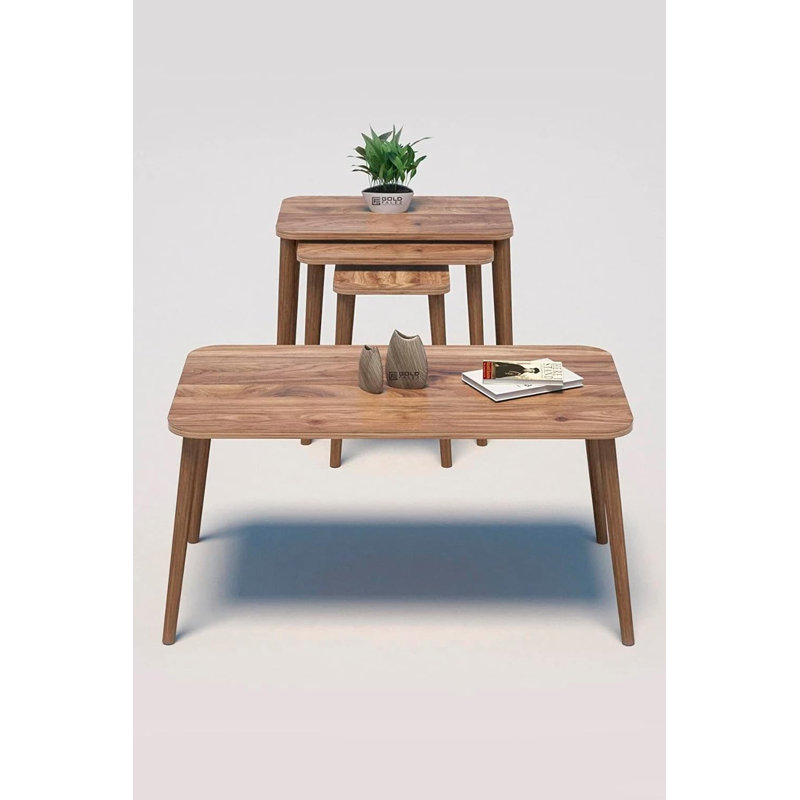 Jessica 35cm Console Table, Walnut