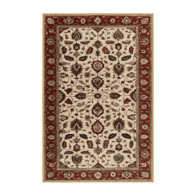 Machine Washable Persian Brown Area Rug