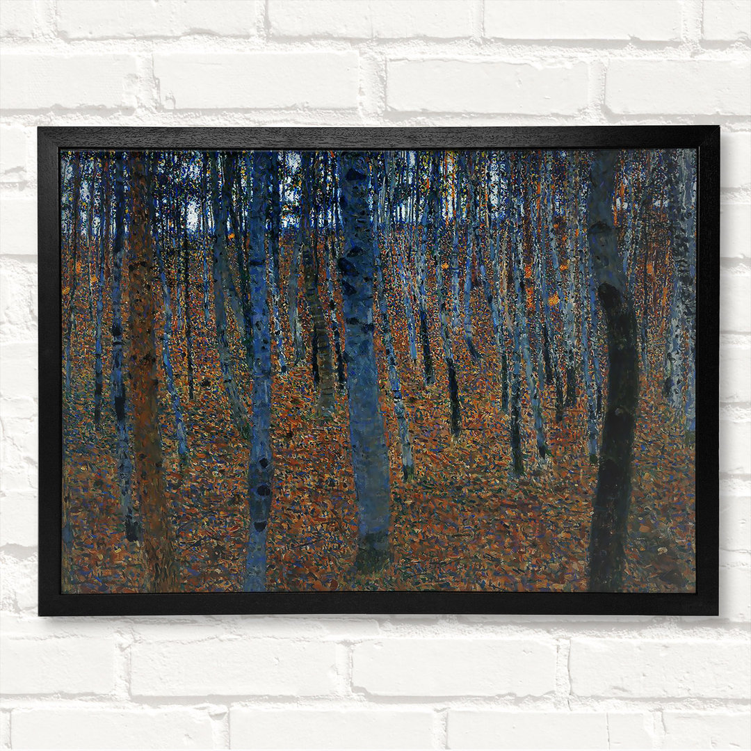 Gerahmtes Wandbild Beech Grove 1 von Klimt