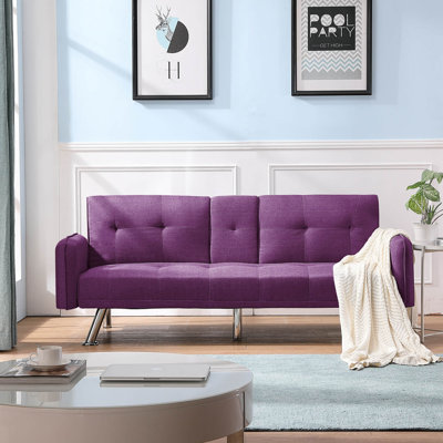 Adélio Upholstered 74.8'' Sleeper Sofa