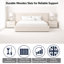 Upholstered Velvet Bed Frame-1902798200-1902798203