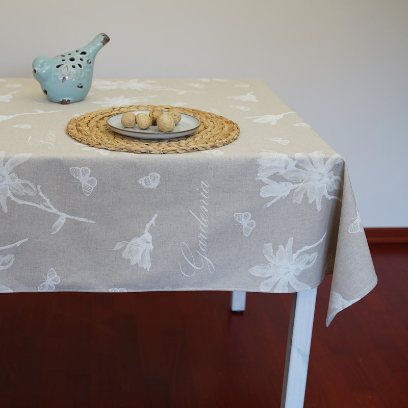 magnolia Tablecloth, 139cm W x 220cm L