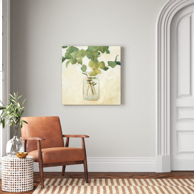 « greens still life ii », peinture, H 32 po x l 32 po x P 1,5 po, Toile tendue