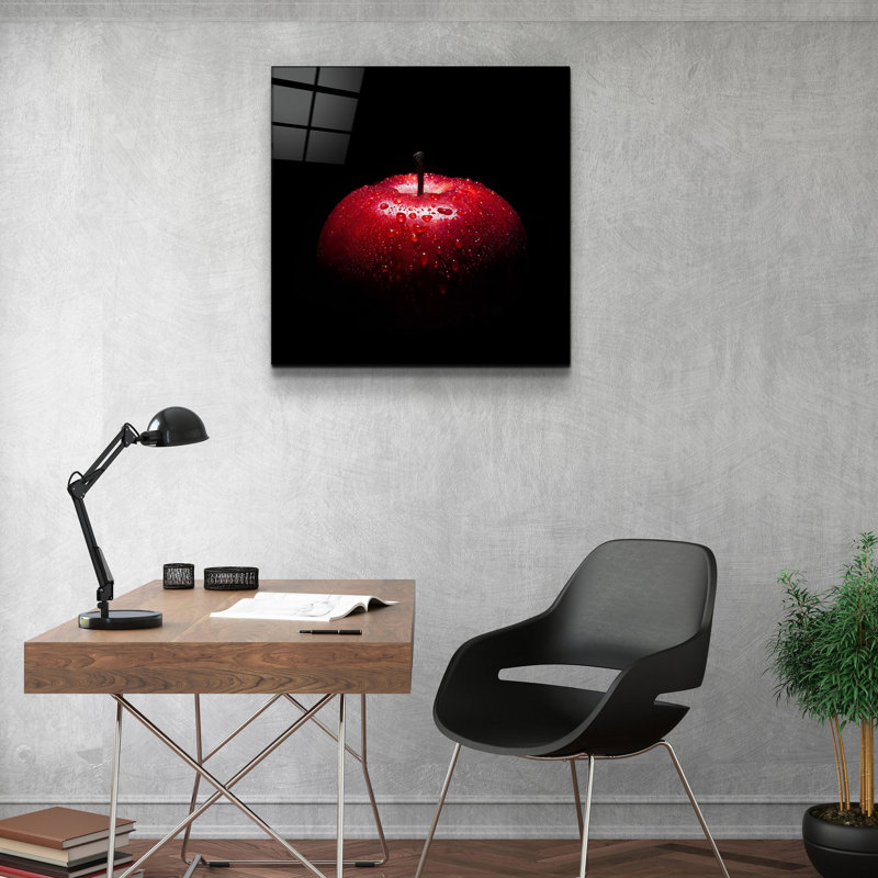 Superbe peinture décorative en verre trempé de 19,7 po x 19,7 po | 100% verre trempé, épaisseur: 0,16 pouce | Impression UV pour des couleurs éclatantes | Parfait pour la décoration intérieure, le salon ou le bureau