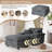 Corduroy Chaise Lounge Chair Indoor with Ottoman,Upholstered Armchair with 3 Pillows,Comfy Single Sofa Couch Lounge Reading Chairs with Wide Arms,Modern Sofas Couches for Living Room,Bedroom-1265674610