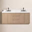 Everett Double Vanity-Satin Light Wash Oak-95952583