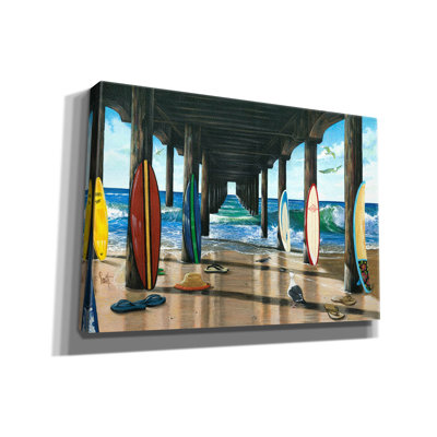 'Pier Group' by Scott Westmoreland Canvas Wall Art