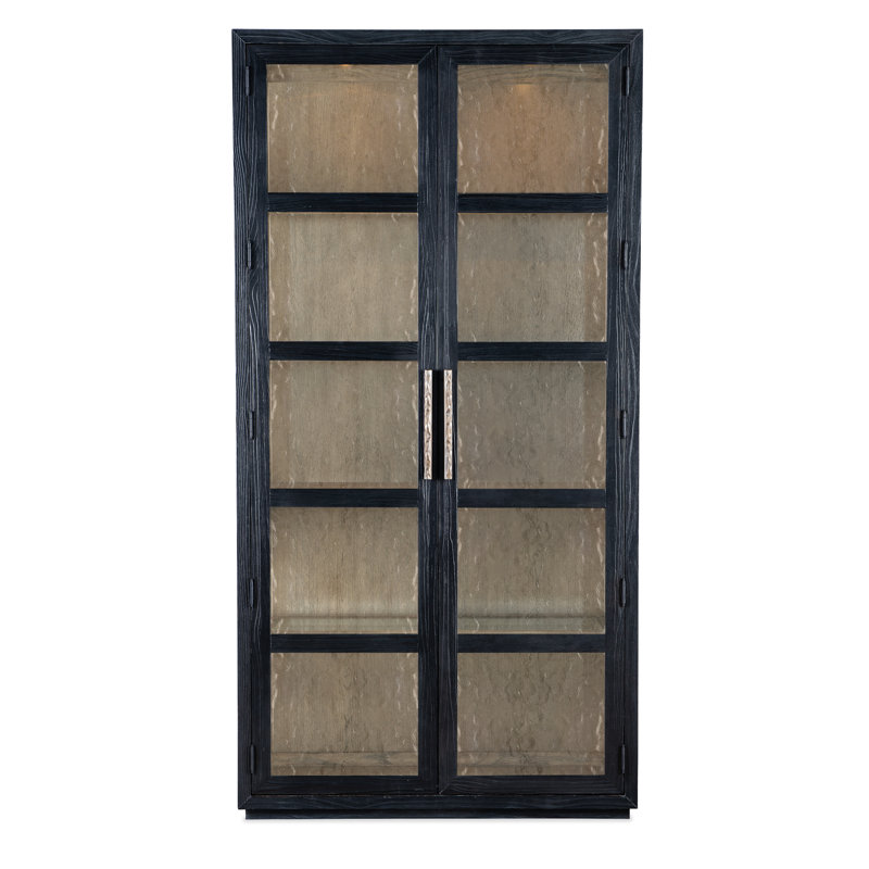 Linville Falls Shou Sugi Ban Curio Cabinet