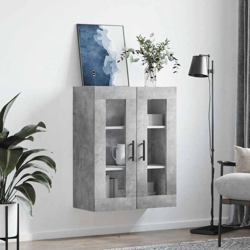 Laurinburg Bathroom Cabinet, Concrete Grey