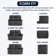 Stretchy Slipcover for Recliner Sofa - Easy to Clean & Durable - Microfibra Collection 