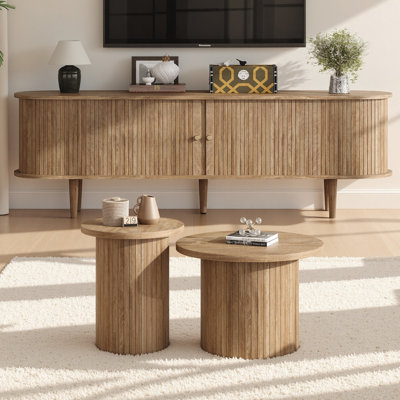 Ensemble de tables basses gigognes Dulane