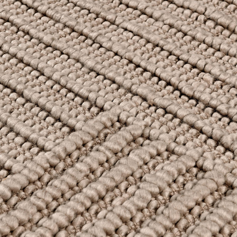 Clayton Geometric Area Rug in Beige, Rectangle 5' x 8'