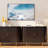 Storage Cabinet, Fluted Sideboard Buffet Cabinet With Tambour Sliding Doors& Adjustable Shelf, Accent Coffee Bar Console Table For Kitchen, Living Room, Entryway-899618317-899618315