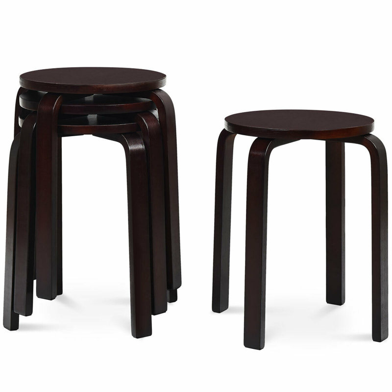 Solid Wood Accent Stool