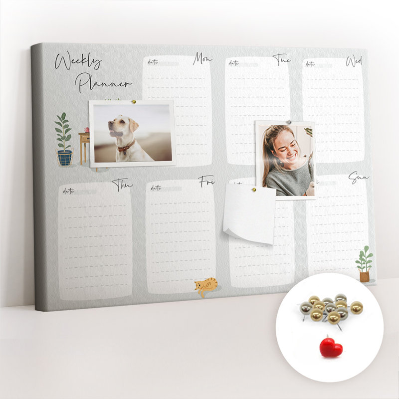 Maleek Cork Corkboard / Bulletin Board