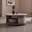 Retro-style microcrystalline coffee table