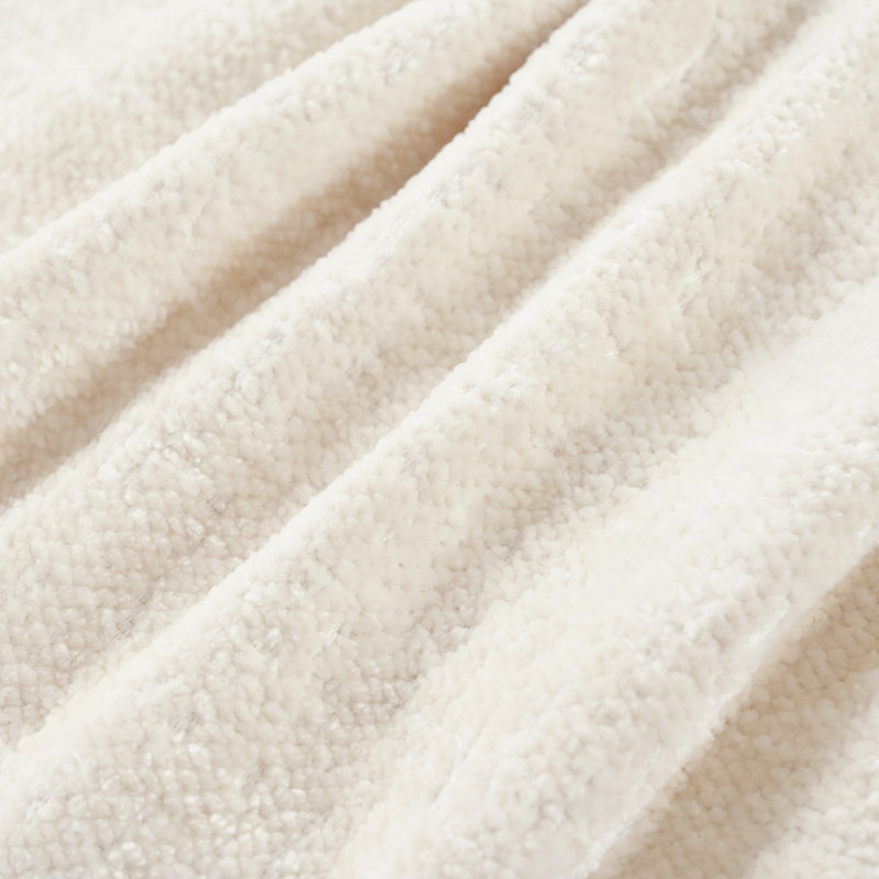 Canapé modulaire avec tissu en chenille doux et aucun assemblage requis, Beige