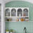 47.25" Four-door Glass Wall Cabinet Storage, Wall-mounted,Suitable for Kitchen, Living Room, Bathroom-915247658