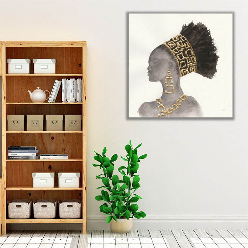 «Head Coiffure Beauty II», reproduction d'art sur toile, H 20 po x l 20 po