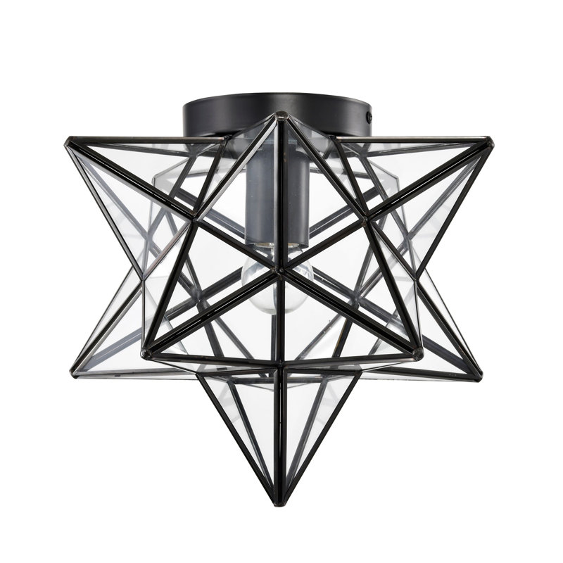 Kipton Flush Mount, Matte Black