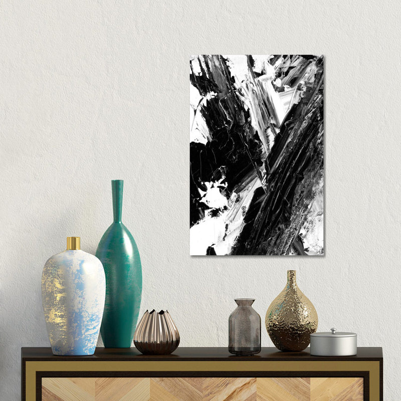 «Sporadic II», impression sur toile, H 18 po x l 12 po x P 1,5 po