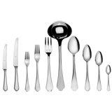 Dolce Vita 87 - Piece Stainless Steel Flatware Set