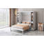 Lit escamotable avec portes de rangement Marcene-1756514710