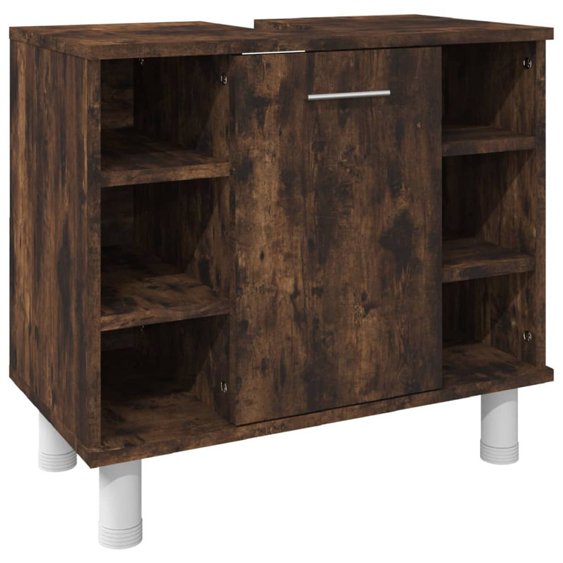 Ferranti Bathroom Storage Furniture Set,  Smoked Oak