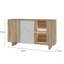 Bernis 2 DOORS 1 NICHE SIDEBOARD N°29