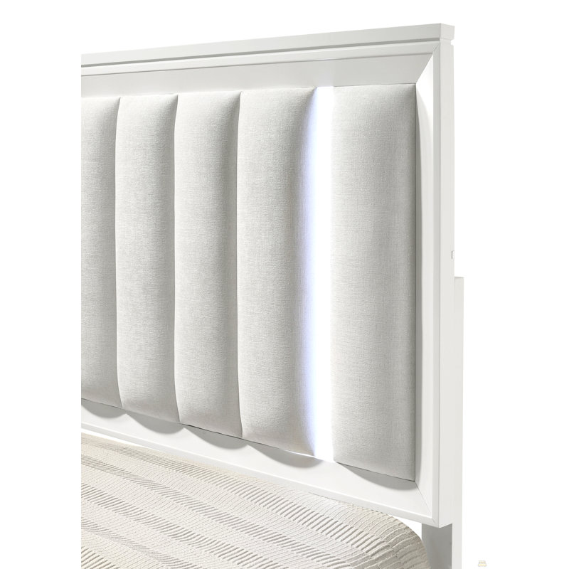 Tête de lit à panneau tapissier 1pc, Très grand lit