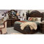 Miroir Faxon noyer foncé-130514026
