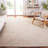 Dip Dye Hand Tufted Wool Geometric Rug-16766804