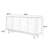 Nordic minimalist sideboard cabinet