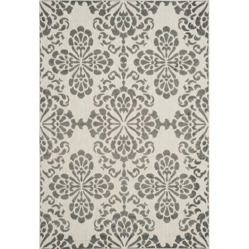 Mccreery Performance Geometric Rug, Rectangle 6'7" x 9'6"