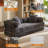 80.5" Convertible Sofa Bed With Pillows-838138903