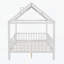 Lit en bois avec clôture Wood House