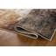 Tapis abstrait en polypropylène / jute tissé à la machine Zanyria brun / beige-1003977196