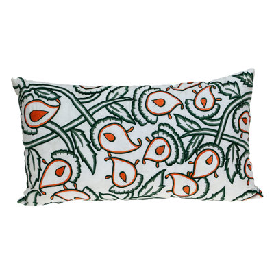 Housse de coussin lombaire motif cachemire Erith