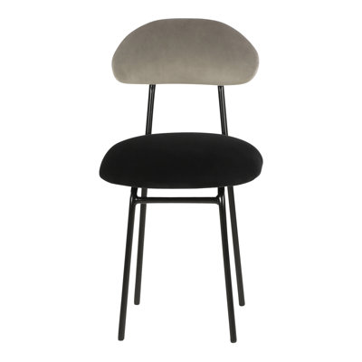 Plum Upholstered Slipper Chair