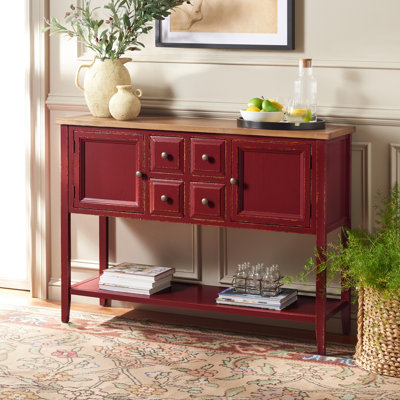 Console en bois massif 45,7 po Sadie