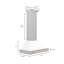30" 400 CFM Ducted Wall Mount Range Hood-196221761