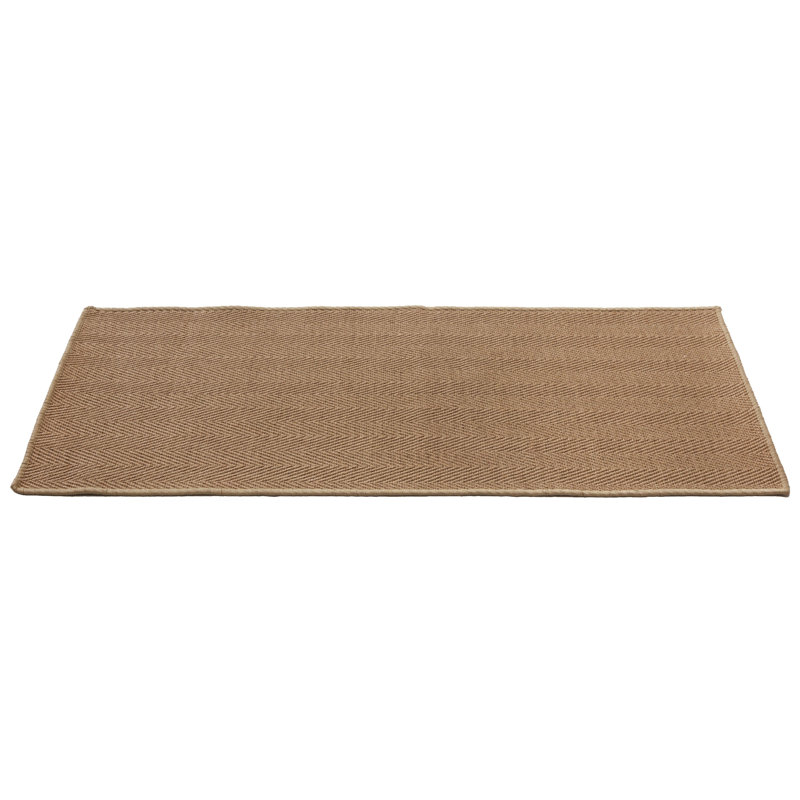 Tapis en jute Bayside, L 22 po x L 54 po, Gris / naturel