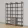 California Closets® The Everyday System™ 87" H X 72" W Etagere Bookcase