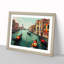 Venice Canal Watercolour Vol.1 - Framed Print-617120960-617120962