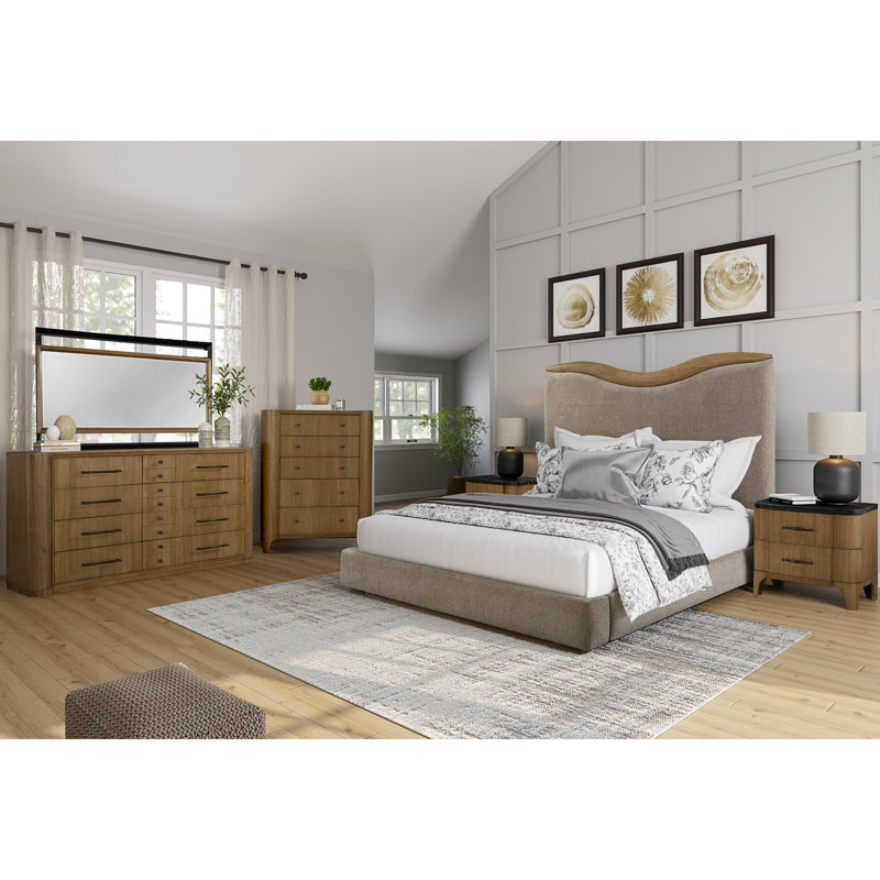 Commode 5 tiroirs - Eucalyptus
