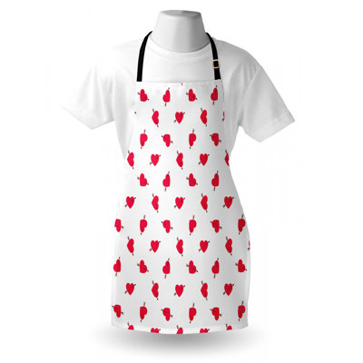 Valentine's Day Bib Apron