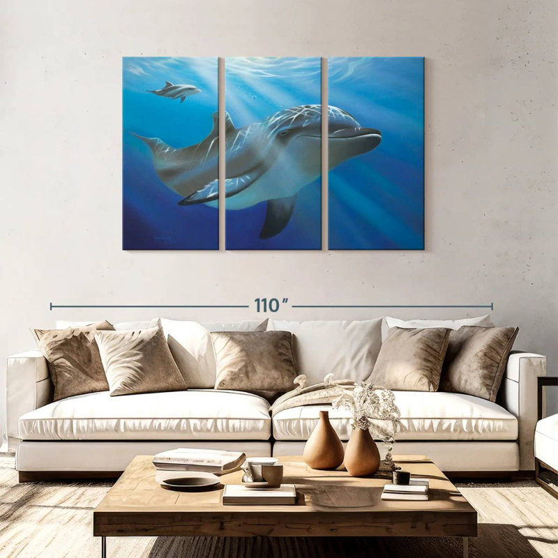 Brampt Evening Dive, 48" H x 74" W