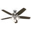 Ventilateur de plafond standard à 5 pales 52 po avec chaîne de traction et ensemble d'éclairage inclus Newsome-56420939