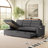Sylvanis Convertible Sleeper Sofa with Reversible Chaise-1289598354