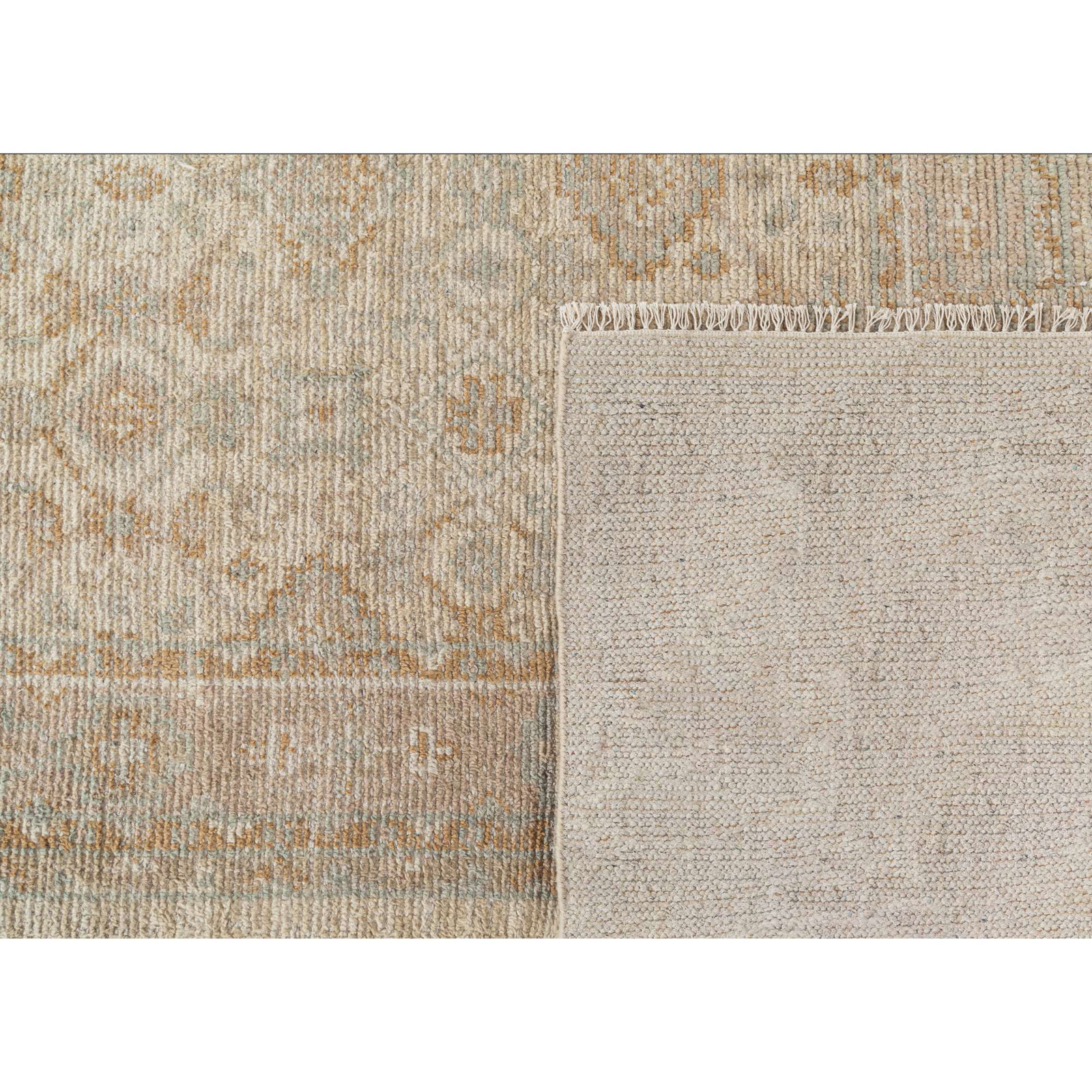 Hand-Knotted Oriental Wool Rug, Rectangle 2"x 3"